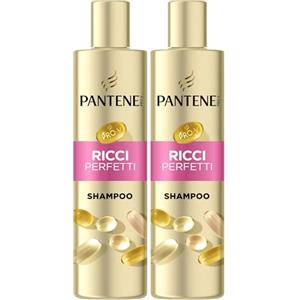 Pantene Pro-V Miracle Serum Shampoo Ricci Perfetti, con Olio di Ricino, Il potere di un siero in uno shampoo, nutre in profondità i ricci crespi e ribelli, 250 ML (Confezione da 2)