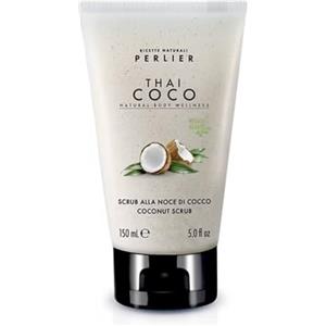 Perlier Thai Coco Scrub Corpo alla Noce di Cocco - Esfoliante Naturale per Pelle Luminosa e Morbida - Rimuove Cellule Morte e Impurità - Tubo da 150 ml (1 Unità)