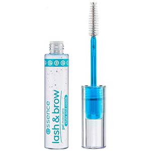 Essence Cosmetics essence lash & brow gel mascara, Wimpernserum, trasparente, definierend, vegan, ohne Particella microplastica, Nanoparticle frei, ohne Parfüm, 1er Pack (9ml)