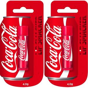 Lip Smacker - Collezione Coca-Cola - Burrocacao per Bambini al Gusto Coca-Cola Classico - Dolce Regalo per i Tuoi Amici - Pezzo Singolo (Confezione da 2)