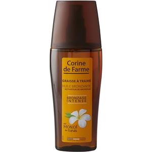 Corine de Farme - Olio abbronzante con attivatori abbronzanti - Monoi di Tahiti - Senza autoabbronzante - Progettato per pelli opache o già abbronzate - 150 ml