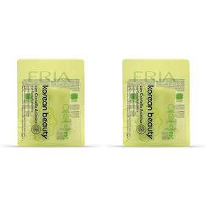 Fria Korean Beauty Maschera Viso Effetto Rigenerante, con Centella Asiatica Ideale per Pelli Sensibili, Dermatologicamente Testata, Confezione da 2 Maschera