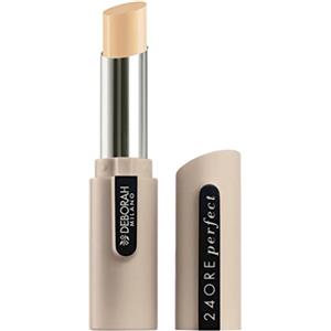 Deborah Correttore 24ORE Perfect N.01 Light Beige, Lunga Tenuta, copre Occhiaie e Piccole Imperfezioni Cutanee, dona un Effetto Opaco Naturale