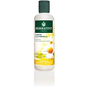 Herbatint Shampoo Camomilla - 260 ml, Formulato per i Capelli Chiari o Biondi, Illumina il Colore assicurando Lucentezza ed Idratazione, Capelli Brillanti e Corposi senza alterare il pH naturale