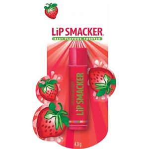 Lip Smacker Fragola, Burrocacao per Bambini Sicuro da Usare e Senza Colore per un Effetto Naturale, Gusto Fragola, Blister Singolo
