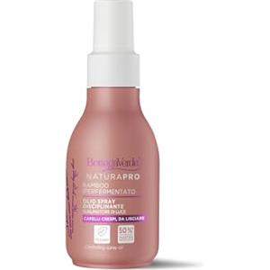 Bottega Verde - Olio Spray, per Capelli Crespi e da Lisciare, Natura Pro, Disciplinante, 100 ml, Dona Luminosità, Azione Anticrespo, Con Bamboo Iperfermentato