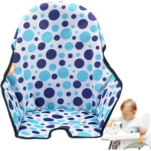 Besreey Cuscino Per Seggiolone Pappa Universale - Riduttore Per Sedia Da Pranzo Per Bambini 37x23cm - Fodera Ikea