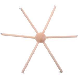 LRXIYODE Kit Telaio Mobile in Legno Gambe per Ragazzo Ragazza Supporto per Giostrina da Culla Fai da Te Struttura Stabile per Decorazioni Cameretta