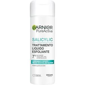 Garnier Pure Active Trattamento Liquido Esfoliante 120 ml - Con Niacinamide, Squalano e Acido Salicilico per una pelle più liscia e purificata