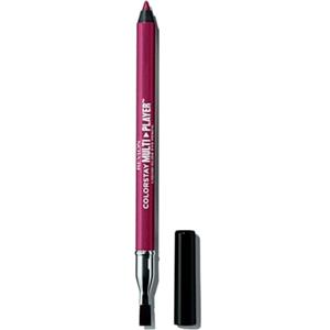 Revlon ColorStay Multiplayer Liquid-Glide Eye Pencil, Matita Occhi Multiuso Con Pennello Sfumatura Integrato, Texture Ultra Cremosa, Waterproof, Prova di Sbavatura, Lunga Tenuta, Queen of Hearts 406