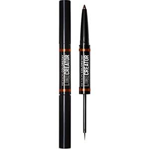 Revlon Eyeliner Liquido e Matita Smoky Kohl, ColorStay Line Creator Eye Makeup, Waterproof & No-Transfer- 152 Leathercraft 10 ml