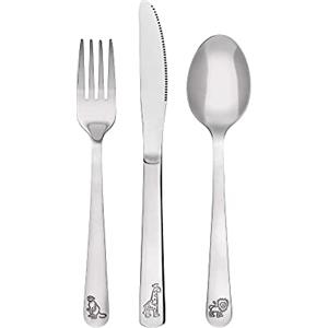 GRÄWE Set di posate per bambini, in acciaio inox