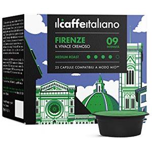 FRHOME Il Caffè Italiano Capsule Lavazza A Modo Mio Compatibili Firenze - 120pz | Capsule Compatibili A Modo Mio, Aroma Intenso e Cremoso | Capsule Compatibili Lavazza A Modo Mio Made In Italy | Frhome