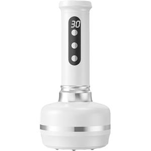 Generico Strumento Per Massaggio Anticellulite,Kit Coppette Regolabile Con Dispositivo Elettrico - Manubrio Massaggiatore A Vibrazioni Per Modellare Adome Braccia e Fianchi