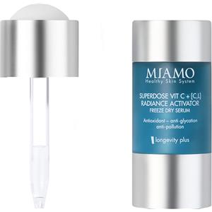 MEDSPA Miamo Longivity Plus Siero Antiossidante 5ml - Attivatore di Radiance con Vitamina C e L