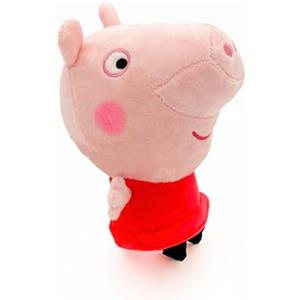Hasbro Peppa Pig - Morbido Pupazzo di Peluche 22 cm in Rosa e Rosso