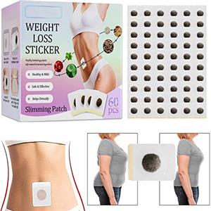 VBDA Cerotto Dimagrante, 60 Pezzi Snellente Pancia e Fianchi Rapid Slim Patches, Anti Pancia Brucia Grassi Slimming Patch, Pancia di Birra Cerotti Dimagranti Efficaci