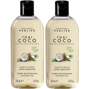 Perlier Thai Coco Olio di Cocco Idratante - Trattamento Nutriente Per Pelle Secca, Naturale e Setosa - Formula Ricca e Emolliente - Flacone da 150 ml (2)