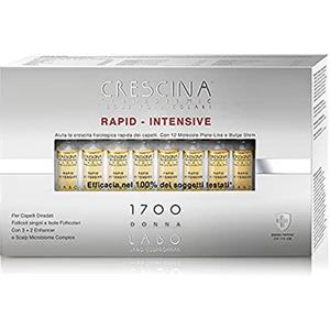 CRESCINA LABO Crescina Transdermic RAPID-INTENSIVE Isole Follicolari 1700 Donna 40 Fiale Trattamento Anticaduta Capelli
