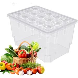 Generic Kit per Coltivazione, 15 cialde, di Giardinaggio idroponico per Interni, per Balcone, Giardino, Serra, circolazione 'Acqua efficiente, Design Ricco di nutrienti, Facile Crescita