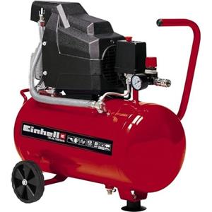 Einhell Compressore d'aria TC-AC 190/24/8, serbatoio d'aria 24 l, arrossante