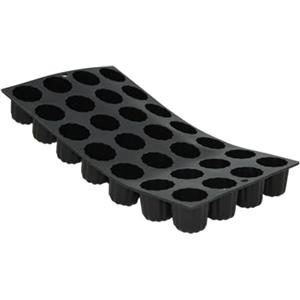 De Buyer MOUL'FLEX mini stampi con scanalature in silicone, diam cm 3.5, 1977.01