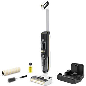 KÄRCHER Lavapavimenti FCV 4 Dry Extra, 3 modalità di pulizia: aspira, lava e asciuga, durata batteria: circa 45 min, superficie coperta: circa 200 m², stazione di pulizia, ricarica e asciugatura