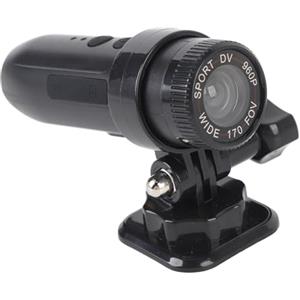 KKPLZZ Videocamera DV Sportiva 1280 X 960 Videocamera Grandangolare da 170 Gradi IP67 Impermeabile Videocamera Portatile per Action Cam per Casco da Bici da Esterno