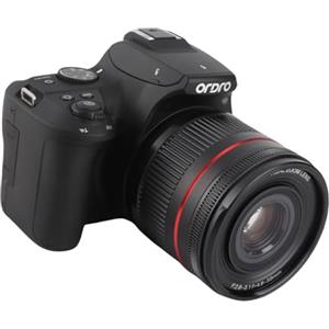 Jectse Fotocamera DSLR 4K 64MP, Fotocamera Mirrorless G7000 con Zoom Digitale 30X, Obiettivo da F4,9 a 59 Mm, Schermo IPS Ribaltabile da 3 Pollici, Videocamera Digitale WiFi Full HD,