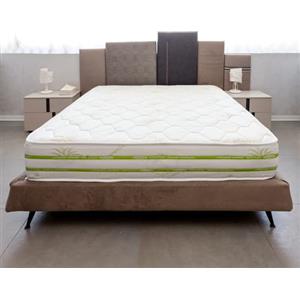 Materassi Russo Materasso in WATERFOAM, Altezza 16 cm Reali,Rivestimento in Aloe Vera Antibatterico, Spedito Sottovuoto Arrotolato, 100% Made in Italy (80 x 190 Cm Singolo)