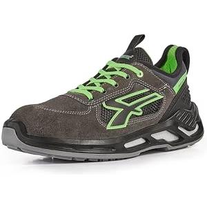 U-POWER DON'T WORRY... BE HAPPY! U-Power | Scarpe Antinfortunistiche Basse Negan S ESD S1PS FO SR, Puntale Alluminio, Antiperforazione Tessile No Metal