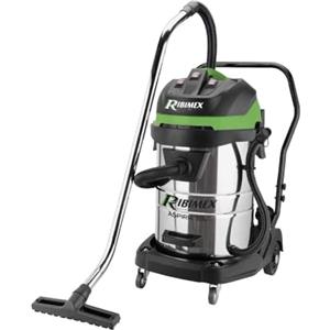 Ribimex Aspiratore per Solidi e Liquidi Aspirix Serie Pro, Bidone Aspiratutto Professionale da 80 L, 3 Motori, Potenza 3000 W, per Uso Intensivo, Accessori Inclusi - PRASP81LX3