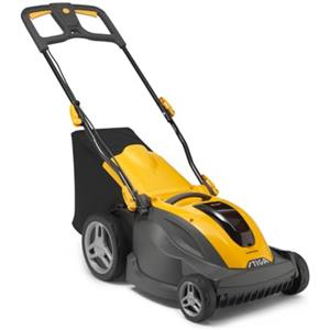 STIGA Combi 344e Kit Rasaerba a Batteria, 48V 5Ah, 42 cm - Motore 1,3 kW, Sacco 50 L - Prati fino a 400 m²