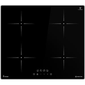 KKT KOLBE Piano Cottura Induzione 60 cm | 7 kW | 4 zone di cottura | 9 livelli di potenza | telaio sottile in acciaio inossidabile | Timer | IH85900ED