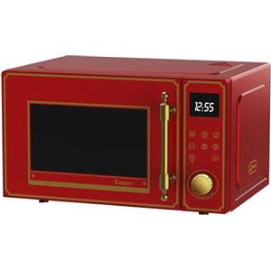 Kaiser Empire M 2530 RotEm Retro - Forno a microonde 25 l, con griglia ad aria calda, 25 funzioni