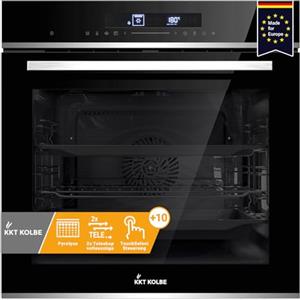 KKT KOLBE Forno da incasso 60 cm | elettrico | 72L | 3,2kW | Pirolisi | Funzione pizza | Circolazione dell'aria | Aria calda | Cassetti telescopici | EB8019EDP