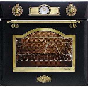 Kaiser Forno elettrico da incasso 60 cm Kaiser EH 6355 Em Serie Empire Nero con decorazioni in bronzo · Multifunzione 8 · Grill a infrarossi · Girarrosto · Autopulizia catalitica · Classe A