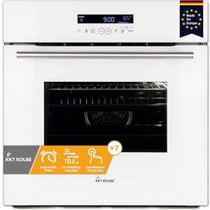 KKT KOLBE Forno da incasso 60 cm | elettrico | 70L | 3,3kW | Griglia | Circolazione dell'aria | Aria calda | Cassetti telescopici | Timer automatico | EB8015W