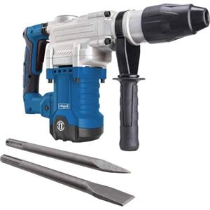 Scheppach martello perforatore 2in1 DH1600Max | Foratura a percussione-Scalpellatura | Martello demolitore da 1600W | Forza d'urto 10 Joule e 3800BPM | Attacco SDS-Max | incl. valigetta
