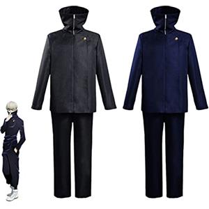 Zhongkaihua Inumaki Toge/Fushiguro Megumi/Nobara Kugisaki/Ryomen Sukuna/Yuji Itadori/Satoru Gojo Cosplay Uniformi per Halloween Dress Up Costume Set Completo