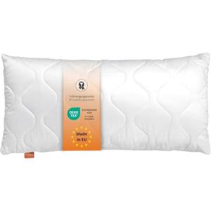 sleepling 195856 cuscino per letto | Imbottitura per Cuscini | Oekotex | lavabile 60 gradi | Prodotto in UE | Garanzia di imbottitura | Garanzia di taglia | 40 x 90 cm, bianco