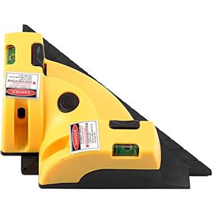 DEWIN Livelli laser, Livella Laser Angolo Di 90 Gradi Livella Laser Autolivellante Angolo Retto Linea Orizzontale Verticale da 90 Gradi Laser Verticale ad Angolo Retto