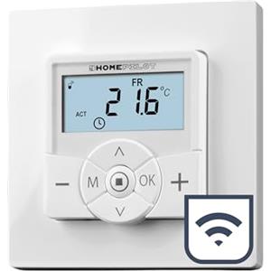 HOMEPILOT - Termostato Premium Smart | Regolazione intelligente del singolo ambiente per radiatori e riscaldamento a pavimento. Con funzione di riscaldamento e raffreddamento