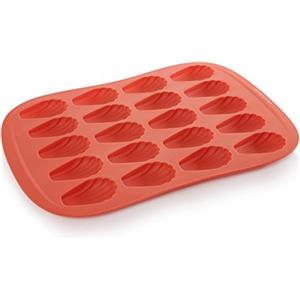 Tescoma 629424 Stampo per madeleine Delicia SiliconPrime, Rosso