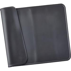 Amazon Basics tappetino sottociotola per animali domestici, impermeabile, in silicone - 61 x 41 cm, Nero, Tinta unita