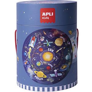 APLI Kids 18200 - Puzle circular Sistema Solar, 48 piezas
