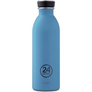 24BOTTLES Urban Bottle - Borraccia 500 ml, Borraccia Acciaio Inox, Bottiglia con Tappo 100% Ermetico Ultraleggera, Borraccia Palestra senza BPA, Borracce Design Italiano [NON Termica], Powder Blue