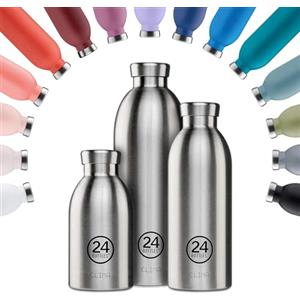 24Bottles Clima Bottle - Borraccia Termica 850 ml, Borraccia Acciaio Inox, Bottiglia Termica 100% Ermetica (24h Cold 12h Hot), Design Italiano, Borracce Termiche, Water Bottle Lush