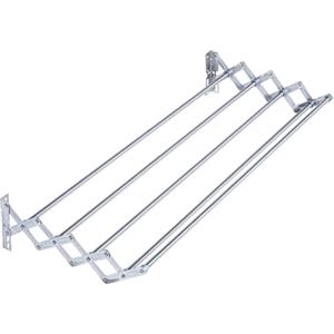 Jumbo Nick60 Stendibiancheria a Soffietto Inox, Acciaio, Multicolor, 60 cm