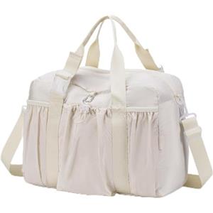 SPAHER Borsone da Viaggio 40x30x20 Wizzair Volotea Vueling Bagaglio a Mano Aereo Borsa da Viaggio Cabina Borsone Weekend Palestra Sportiva Fitness Donna 25L Impermeabile Travel Duffel Cabin Bag